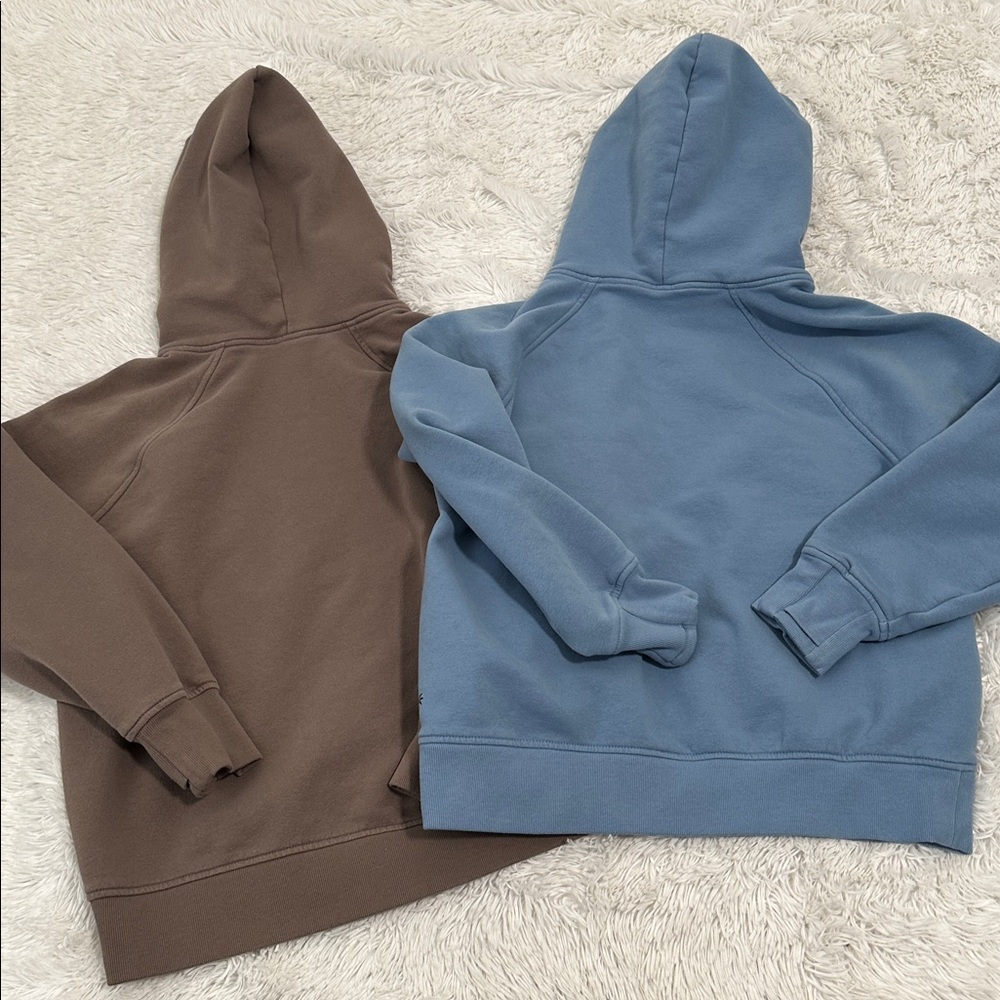 🎾 Bundle of 2 Athleta Hoodies Girls L(12) - Picture 2 of 3